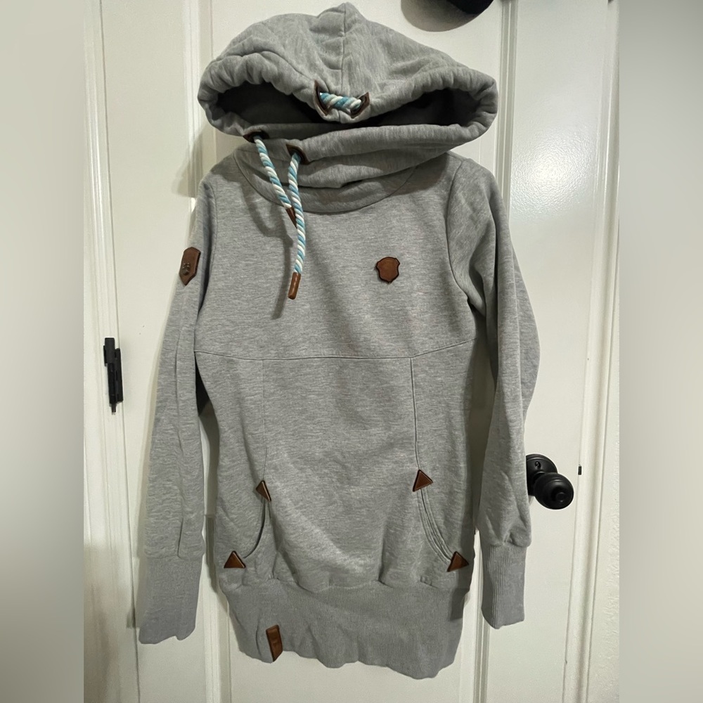 Naketano Grey Long sleeve Sweater